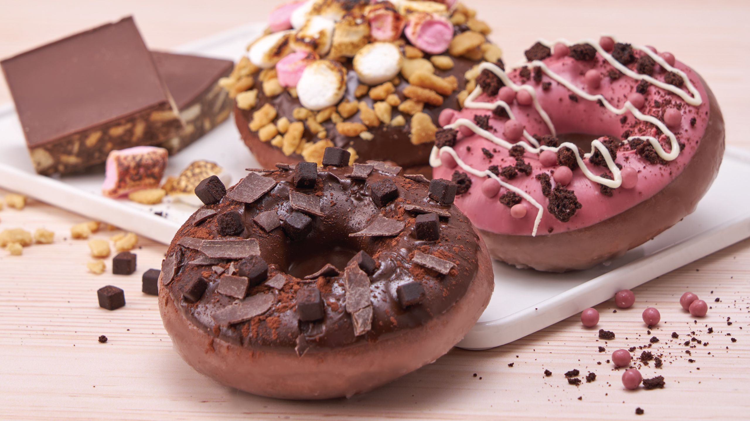 Krispy Kreme New Chocolate Dough Brownie Range