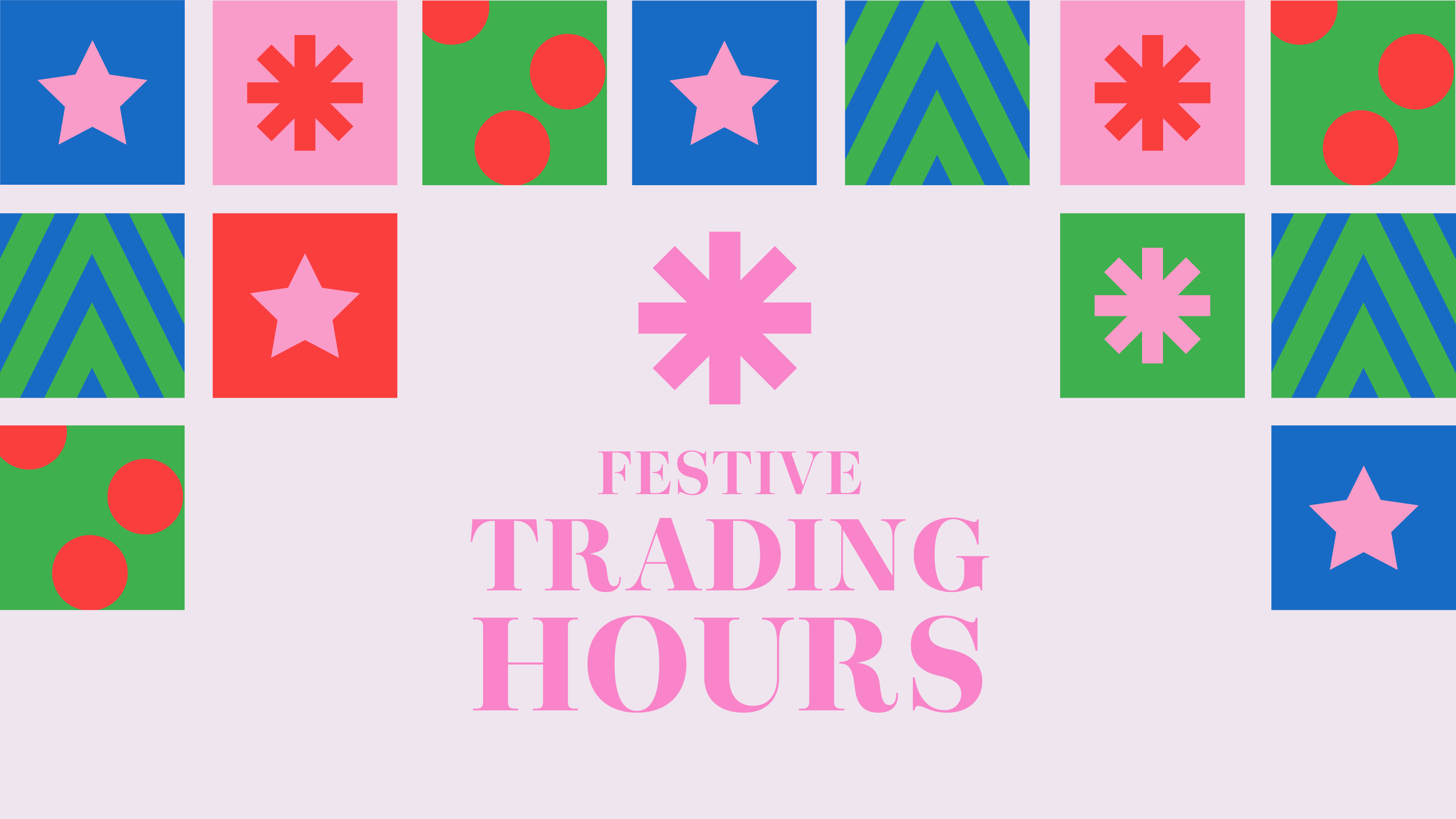 Festive Trading Hours
