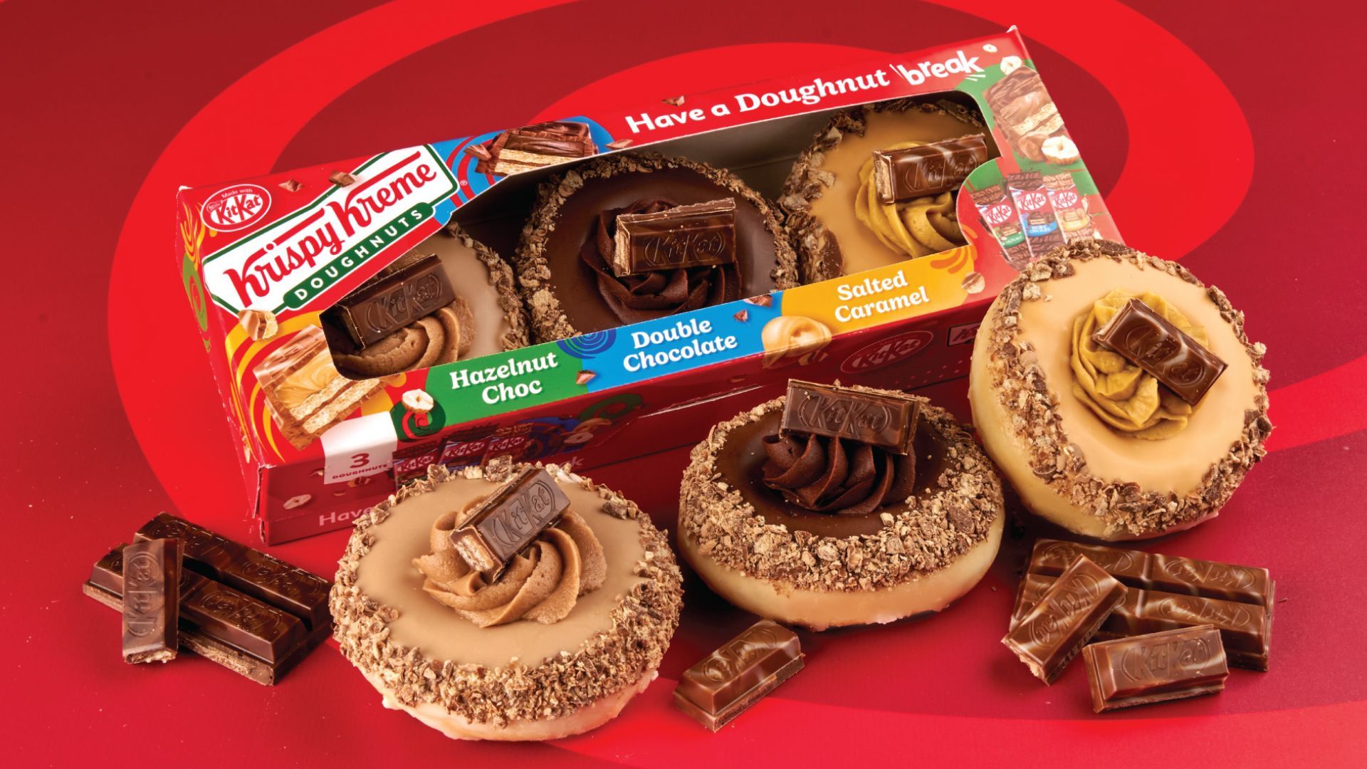 Krispy Kreme | New Krispy Kreme x KitKat® range!