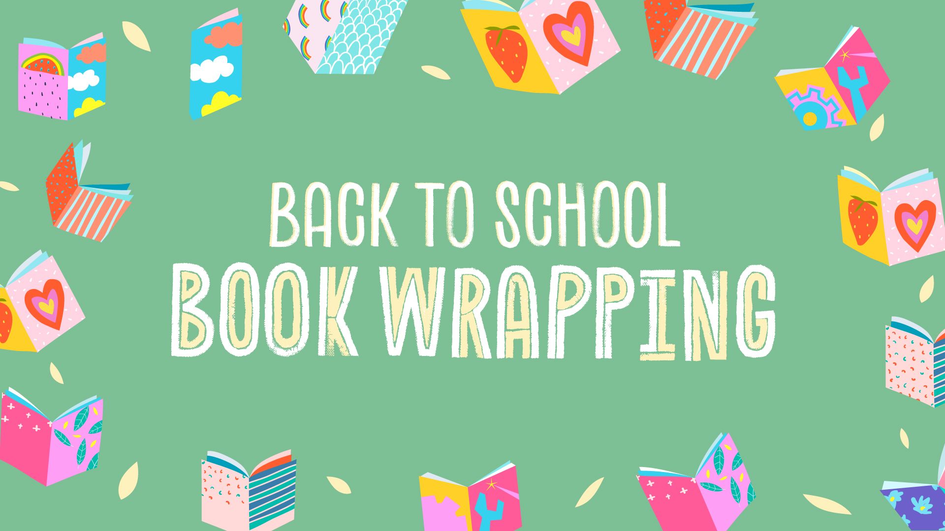Back-to-School Book Wrapping