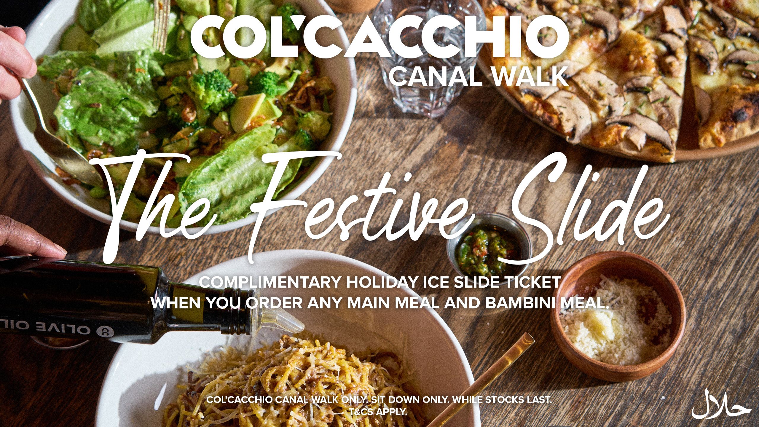 Col'Cacchio | Holiday Slides Promotion