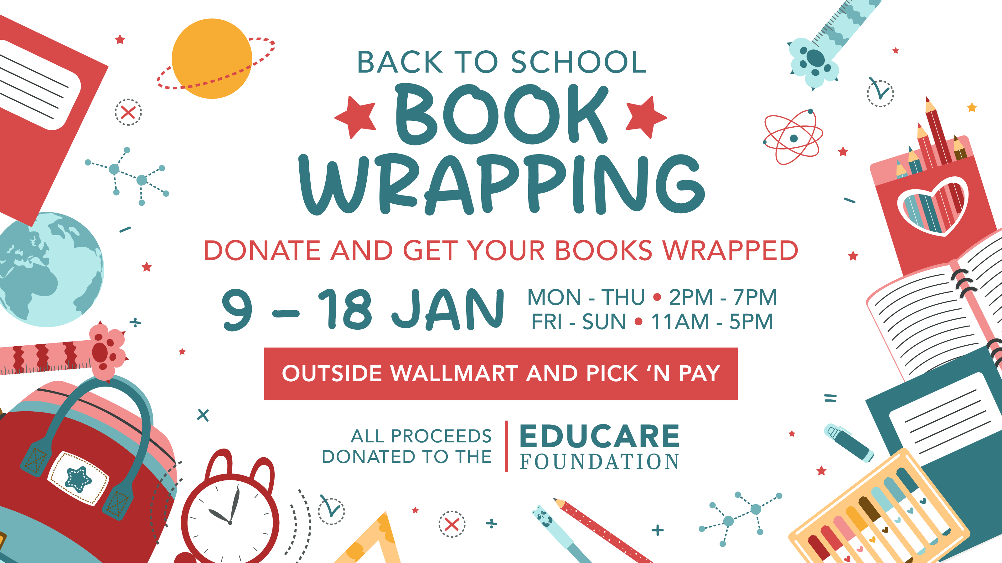 Back-to-School Book Wrapping