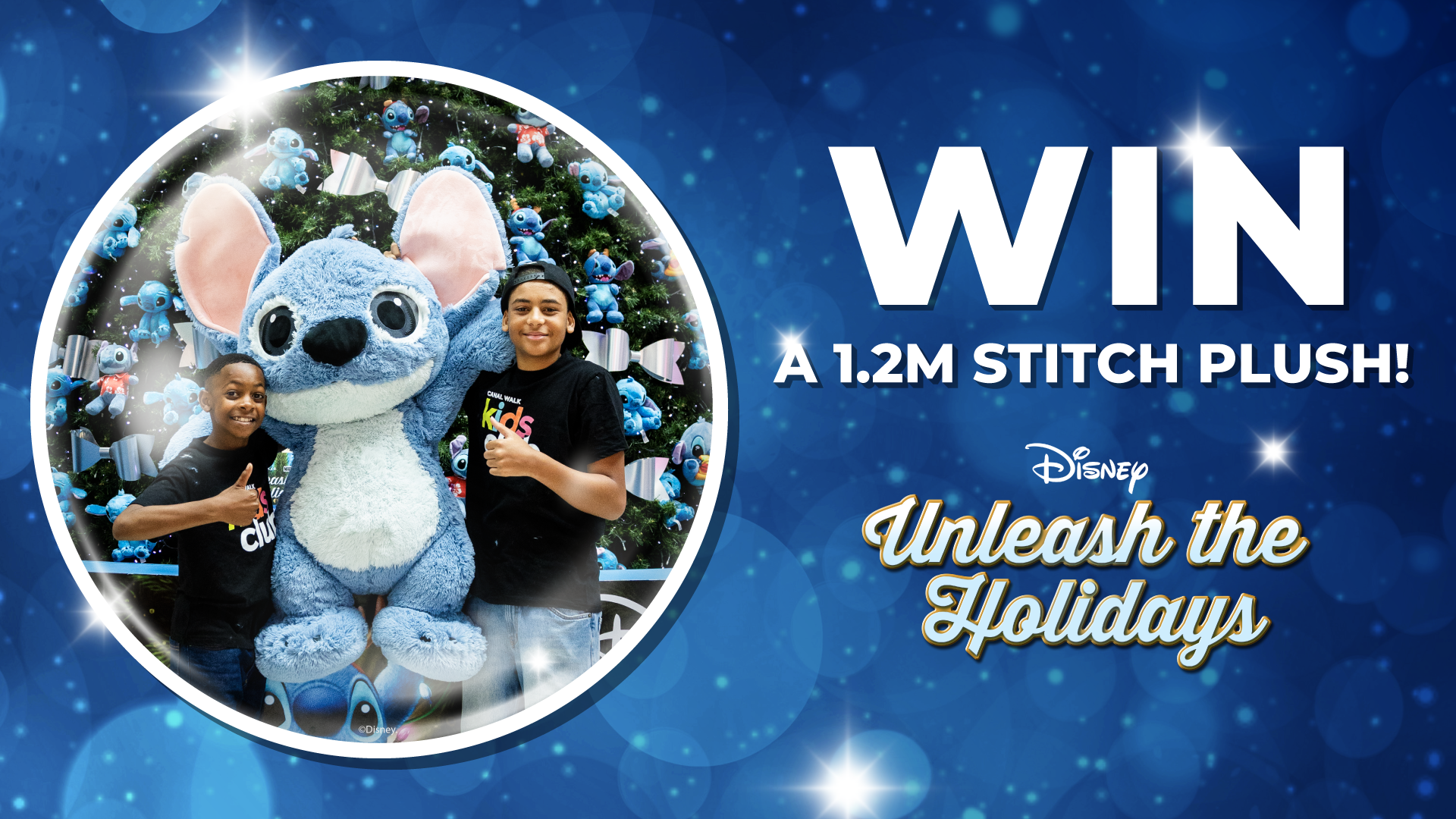 Disney Win A Stitch Plush Competition