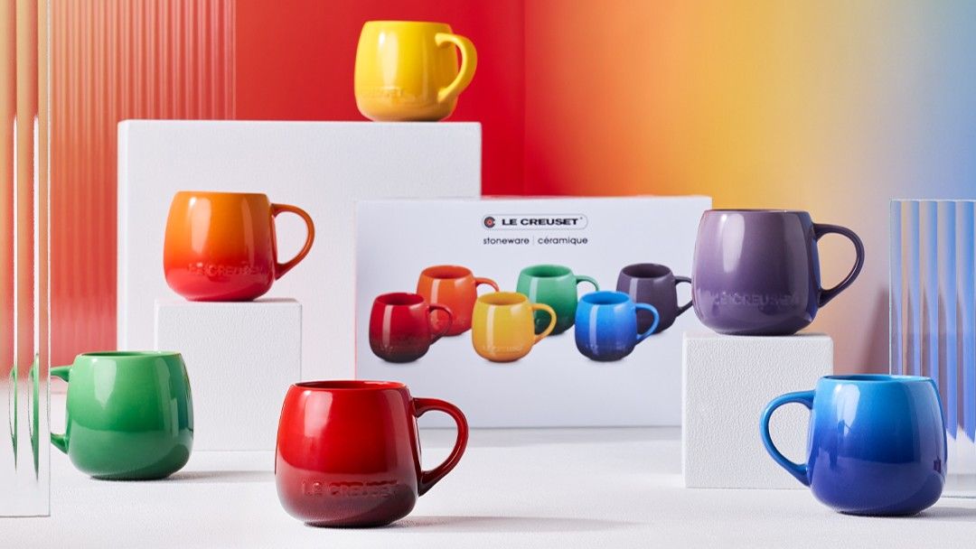 Le Creuset | Coupe Dinnerware Rainbow Sets