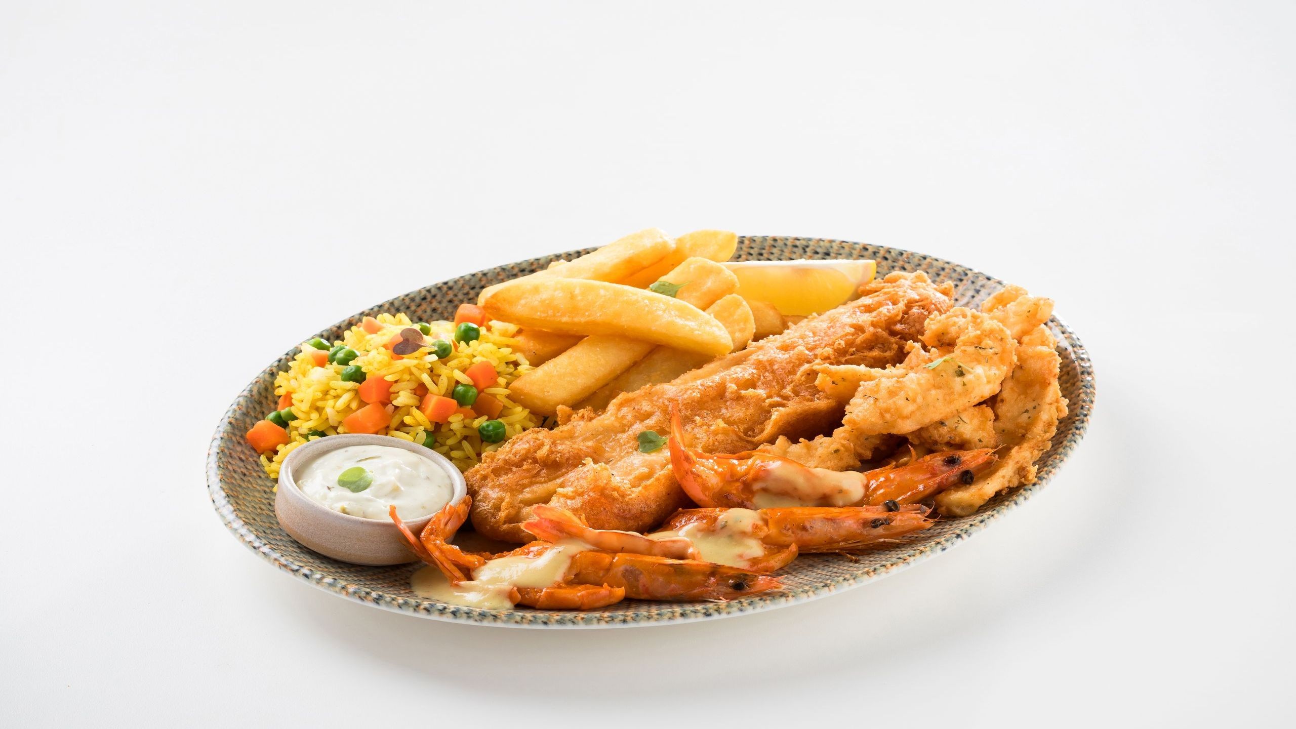 John Dory's Fish & Grill | Ocean Trio Platter