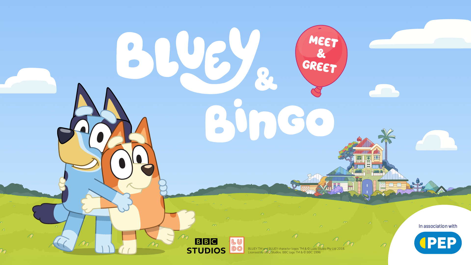 MEET BLUEY AND BINGO!
