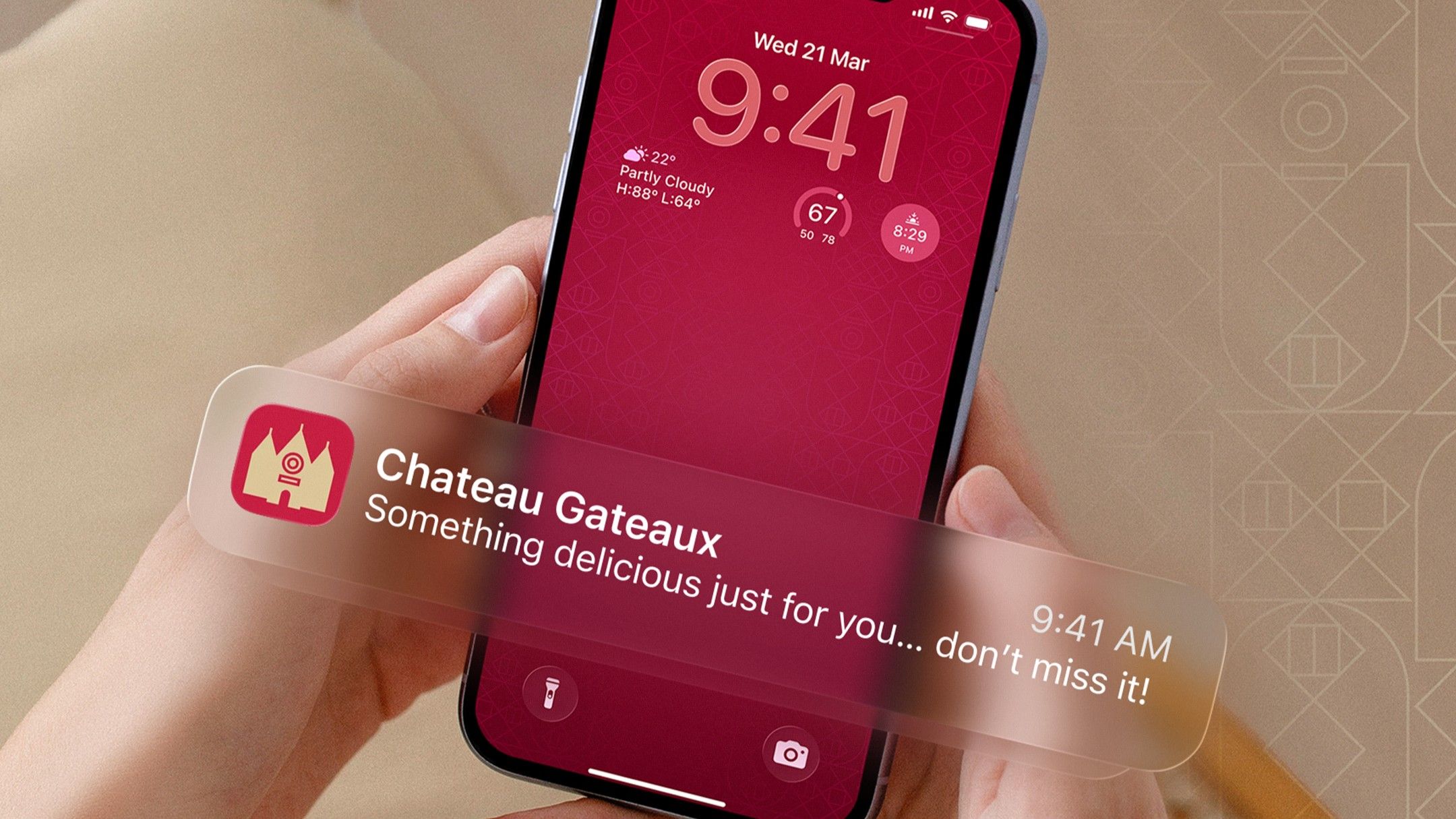 Châteaux Gateaux | New Loyalty App
