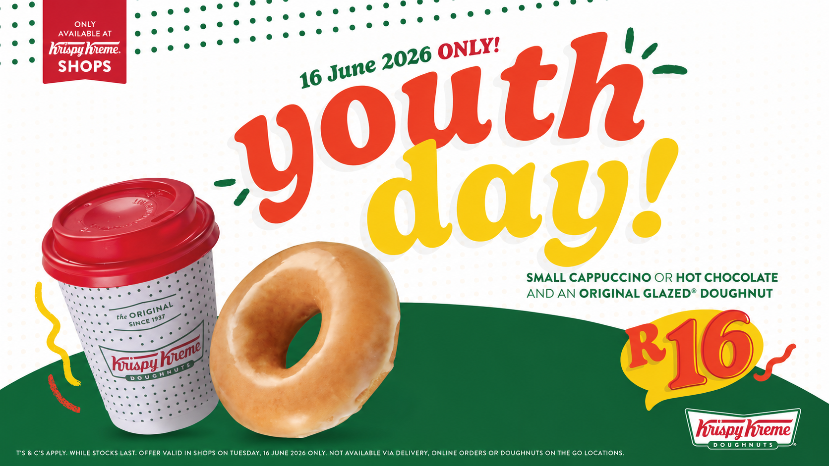Krispy Kreme | Youth Day Deal