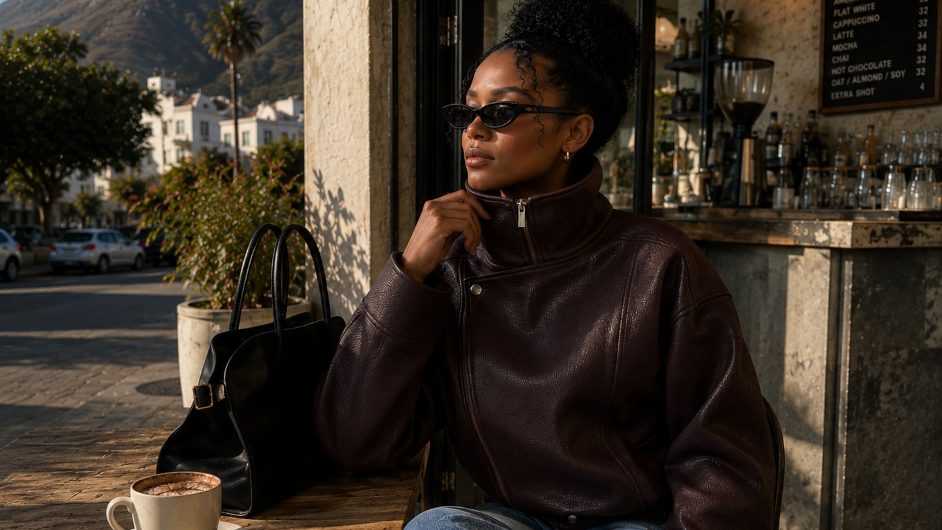 The Funnel Neck Jacket Is Winter’s Chicest Layer