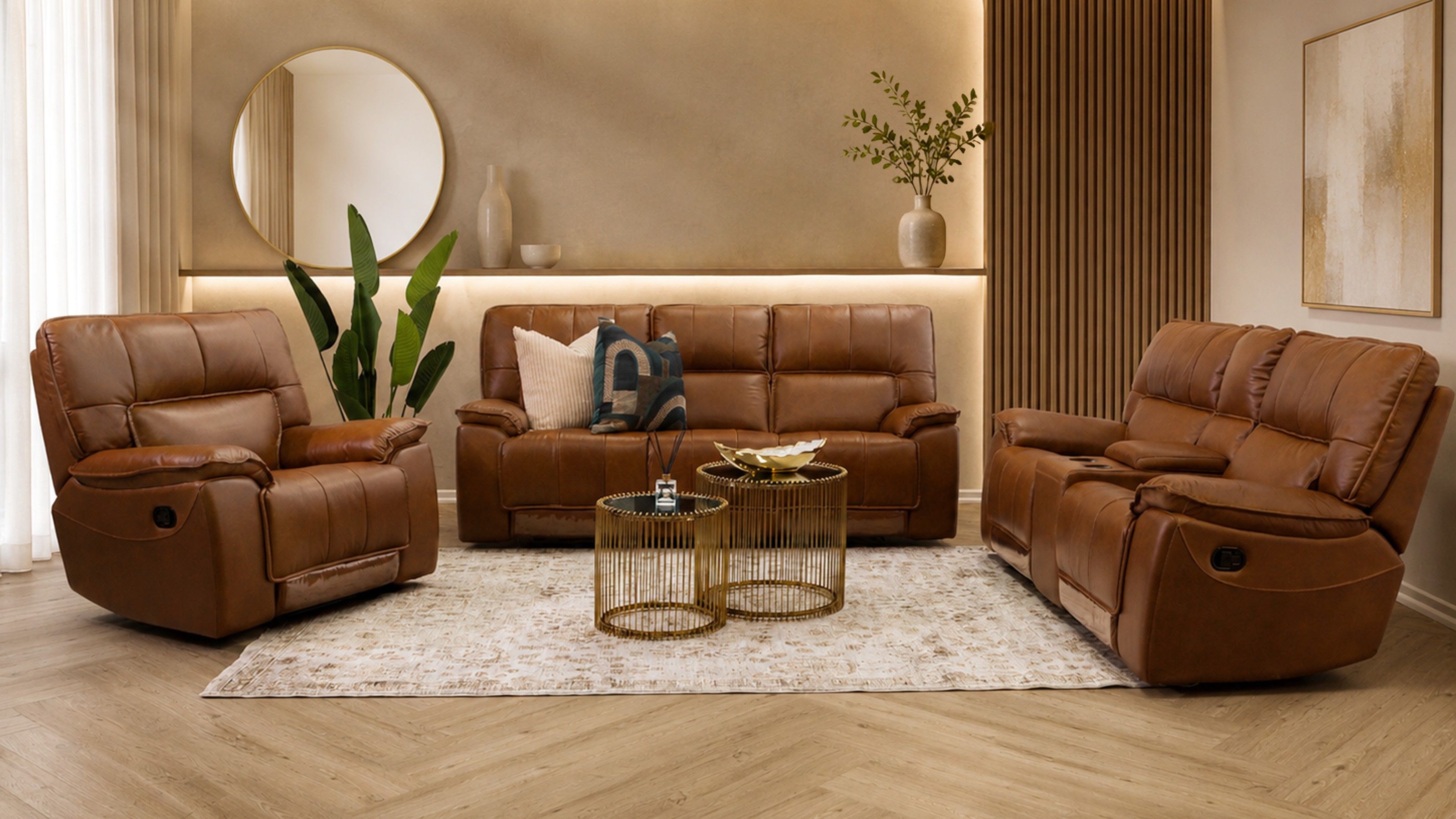 Leather Gallery | Imperial Royal Walnut